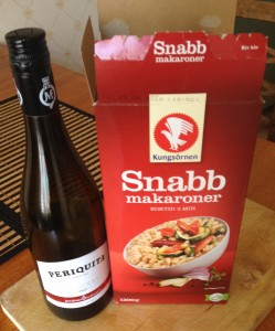 Vin och makaroner